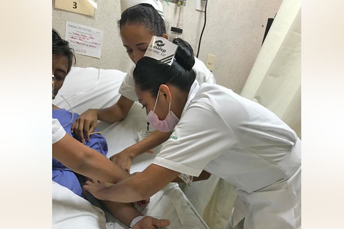 Estudiantes de Enfermería del Conalep Michoacán se unen a las brigadas de vacunación anticovid