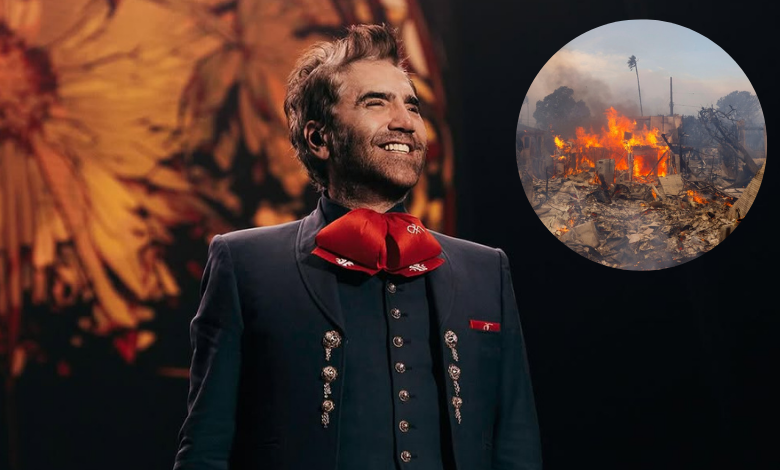Alejandro Fernández hace donativo a bomberos y afectados de LA